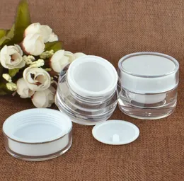 5 10 20 30 50 G ML Empty Clear Upscale Refillable Bottle Acrylic Makeup Cosmetic Face Cream Lotion Jar Bottle Container with liners