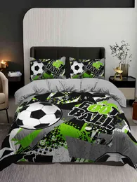 Bedding de gamepad Conjunto com capa de Deluxe Duvet Gamer Queen King Soft Quilt Kids Bedroom