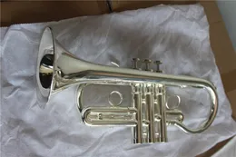 Professional Grade Silver plated Tone Eb Cornet