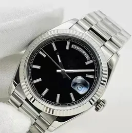 Luxury Mens/Womens Fashion 41 mm Watches Mecánicos Automáticos de 36 mm Mujeres Reloj 904L Marca de acero inoxidable Hombres de pulsera Madre a prueba de agua Montre de Luxe