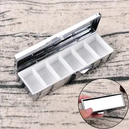 1pcs Travel Essential Pill Box Splitters Multiple Grid Folding Pills Case Container For Medicines Organizer Pill Boxes