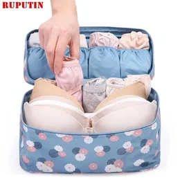 RUPUTIN Travel Bra Underwear Organizer Cosmetic Daily Toiletries Storage Womens High Quality Wash Case Bag 220701