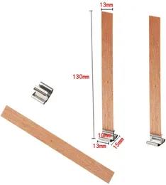 DIY Handmade Smokeless Wood Fence Post Candle Wicks With Iron Stand Ideal  For Soy, Parffin, And Wax Wax DH3874 From Summerxixi, $0.14
