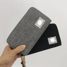 Designer byter plånböcker Oxford Solid Color Wallet Unisex Bag Sätt kortet