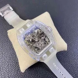 Watches Holwatch Designer Luxury Mens Mekaniği İzler Richa Milles Wristwatch şarap Barrel Leisure Business Watch RM56-02 Otomatik Crys