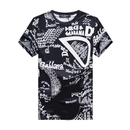 Mens Womens Letter Print T Shirts Black Fashion Designer Summer tshirt High Quality Top Short Sleeve Size M-3XL More color choices@123