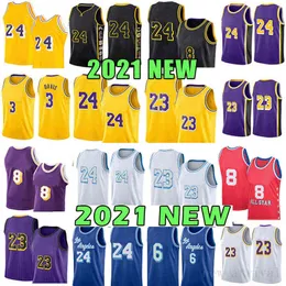 6 23 3 Anthony Kyle 0 Davis Kuzma Basketball Jersey 4 Alex Los Caruso Angeles BCK 8 Jerseys 2021 new Mens