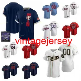 Herren Damen Jugend 2021 All-Star Game Baseball Jerseys 83 Griffin Jax 27 Ryan Jeffers 26 Max Kepler 19 Alex Kirilloff 24 Trevor Larnach Custom