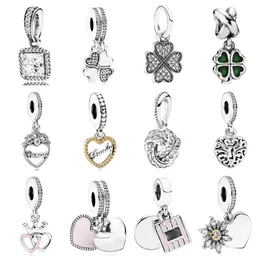 FIT Pandora Charm Bracelet 925 Sterling Silver Dangle Charms Stitch Bead DIY Beads Pendant Bead DIY Jewelry Excessories T2409