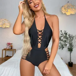 Roupa de banho feminina Meihuida Maiô feminino de peça única Push Up Monokini Maiô biquíni Feminino