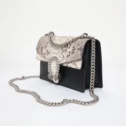 Luksusowe torebki Bambus Mini Top Ruse Torby Diana Snake Jaszczurka Krokodyla Skóra Custeled Produkty Sling For Women Shell Tote Torka Skórzana torebka Torebka wykonana na zamówienie