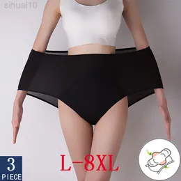 Jerrinut 3 stks/set strängar thong woman ondergoed vrouwen menstruele slipje vrouwen sexig broek lekvrije fysiologische broek ondergoed l220802