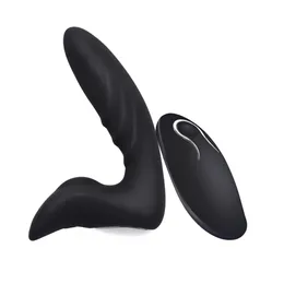 Erkekler için prostat masaj vibratörleri kadınlar popo anal fiş güçlü 12 stimülasyon ile su geçirmez silikon seksi oyuncaklar yetişkin