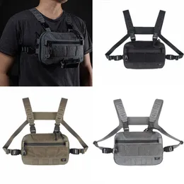 Day Packs Tactical RF-1 Wielofunkcyjna torba na klatce piersiowej Outdoor Portable Accessory