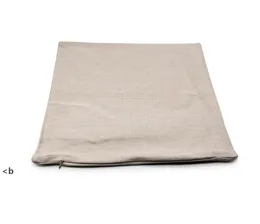 40*40 cm sublimering av tom kuddefodral fast färgbokficka kuddar täcker personlig polyester linnekudde täckning diy gåva zza13520