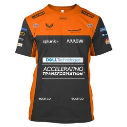 Mclaren 2022 camiseta f1 fórmula um uniforme da equipe moto motocicleta camiseta mountain bike secagem rápida equitação jérsei