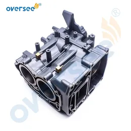 6B4-15100 Crankcase Assy Parts For Yamaha Outboard Motor 2T 9.9HP 15HP New Model 15D 9.9D Enduro Series 6B4-15100-00-1S