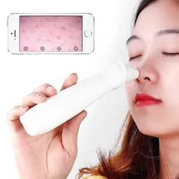 Lente d'ingrandimento Visual Blackhead Remover Connect Phone WIFI Ingrandimento 500X Risoluzione 1080P Visual Camera Clean Nose Face Pore 220514