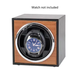 Adjustable Automatic Watch Winder Box Case Holder Mechanical Display Organizer EU US AU UK Plug Meter Turner 3 Gears 220617