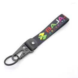 مفاتيح CAR CAR MOTARCED LOGO -keychain nylon pattern pattern key ring tag lanyard for bajal auto accessories miRI22