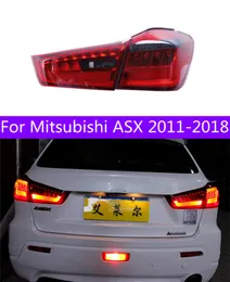 Mitsubishi ASX TAILLAMP için Otomatik Stil Arka Işık 20 11-20 18 LED Sis Işıkları Gün çalışır Işık DRL Tuning Araba Aksesuarları RVR arka lambalar