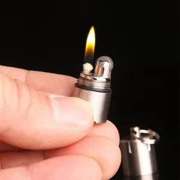 Diesel Torch Lighter Mini Keychain Lighters Retro Kerosene Torches Key Chain Cigarette Lighters Gifts Surviv Tool Dropshipping