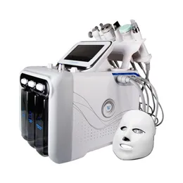 7 w 1 Water Dermabrazion Machine z Maską skóry LED głębokie maszyna do czyszczenia Jet Hydro Diamentowa twarz Clean do użytku w salonie