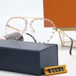 Moda Lou Top Serin Güneş Gözlüğü L Marka Tasarımcısı Orijinal Pilot UV400 Cam Yapımı Lensler Erkek Kadınlar Sunglass Des Lunettes de Soleil Kılıf ve Kutu Orijinal Kutu