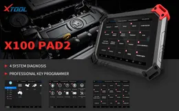 HOT SALE XTOOL X100 PAD 2 CAR 키 프로그래밍 머신 키 프로그래머