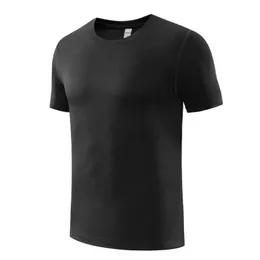T-shirty męskie 2022 Mesh Ice jedwabny model męski model elastycznych krótkich rękawów letnich suszących oddychających sportowych sportowych wypoczynek
