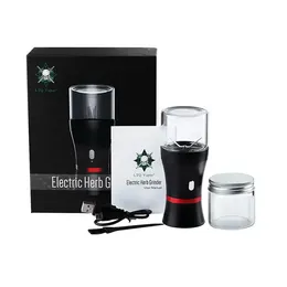 Autentic Ltq Vapor Electric Herb Grinder Crusher E Acessórios para fumantes de fumantes de tabaco