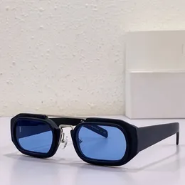 Niebieskie lustrzane okulary przeciwsłoneczne luksusowe mężczyzn Trójkąt znak symboliczny moda retro jazda na rowerze sportowym prostokąt klasyczne okulary słoneczne okulary zewnętrzne okulos damskie