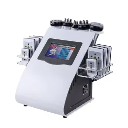 6 In1 RF RF Ultrasonic Slivitation Cavitation Vacuum Lipolaser Radial Raceency 40K Lipo Lipo Lipo for Spa Fat Wurner Machine
