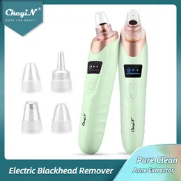 Face Care Devices Ckeyin Green Blackhead Remover Pore Vacuum ctor Acne Pimple Removal Microdermabrasion Black Head Suction Beauty Skin 0727