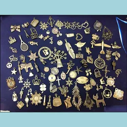 Other Jewelry Findings Components Diy Handmade Materials Antique Small Accessories Wholesale 96 Models Mix Necklace Dhqno