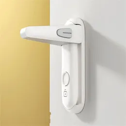 Safety Gates Door Lever Lock Baby Proofing Handle Lock Childproofing Doors Knob Lock Easy to Install 1170 E3