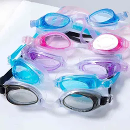 Simglasögon för män och kvinnor ungdomar barn barn, tydlig vision, ingen läckande simglasögon silikon simning glasögon g220422