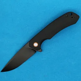 Promotion Allvin R5604 Flipper Klappmesser D2 Schwarzer Titanschicht Tropfpunkt Blade Edelstahlblech G10 Griff Kugellager EDC -Messer mit Nylonbeutel