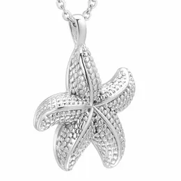 Pendant Necklaces Stainless Steel Cremation Necklace Arrival Starfish Memorial Ashes Holder Urn Keepsake Jewelry Star IJD10039Pendant