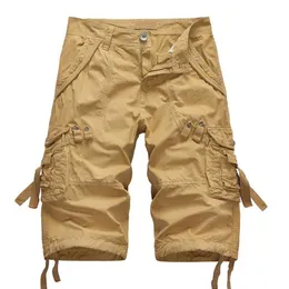 Men's Pants Cargo Shorts Men Summer Cotton Casual Short Brand Clothing Comfortable ShortsMen's