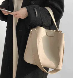Swobodne duża pojemność Tote Designer szeroki pasek torebki Luksusowe PU skórzane ramię worki crossbody Bage Bag Lady torebki 220427