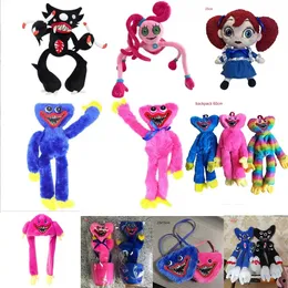 Spot Goods 40cm Huggy Wuggy Plush Toy Byled Animal Playtime Game Charact Black Spider Toy Kids Boy Birthday Gift