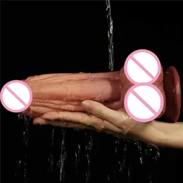 Реалистичные огромный петух фаллоимитатора для женщин Большой пенис с присосиной чашкой Анальный приклад Эротические сексуальные игрушки женский мастурбатор магазин 18+