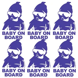 Baby On Board Cartoon Car Truck Tail Warning Sign Decal Sticker