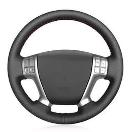 Coperchio del volante dello sterzo Coperchio per auto per Veracruz 2007-2012 IX55 Vera Cruz Custilleze Wrap Microfibra Chersteering Coversteering