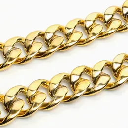 Rapper Chains: Large Thick Plastic Gold Costume Chains, Long