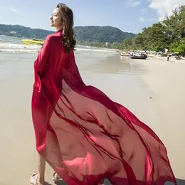 Women Swimodwear Sanderala Kobieta Rayon plaża pokrywka w górę pływanie szaliki panie filtra szalik szalik
