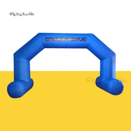 Publicidade Arch Inflable Sport Start Line Racing Acabamento Archway Air Blow Up Arched Door com pés para evento ao ar livre