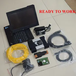 Automatyczne narzędzie do skanowania dla BMW ICOM Next ISTA Diagnostic HDD 1TB 2023.09V Pełna wersja w x201t Używane i7cpu laptopy ekran dotykowy