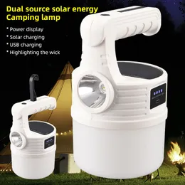 New solar lamp outdoor lighting three head wall lamp courtyard human body induction waterproof LED lamps